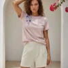 Blossom Breeze Printed T-Shirt