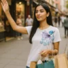 Blossom Breeze Printed T-Shirt